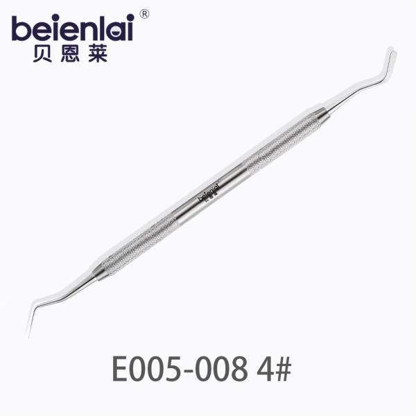 Benlai Cement Plugger E005-008 SXS 4#, Double End φ6.5 Solid Round Handle